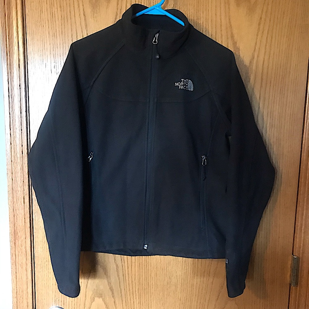 The North Face Womens size M black fleece coat